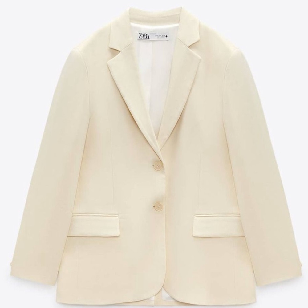 Zara linen blazer